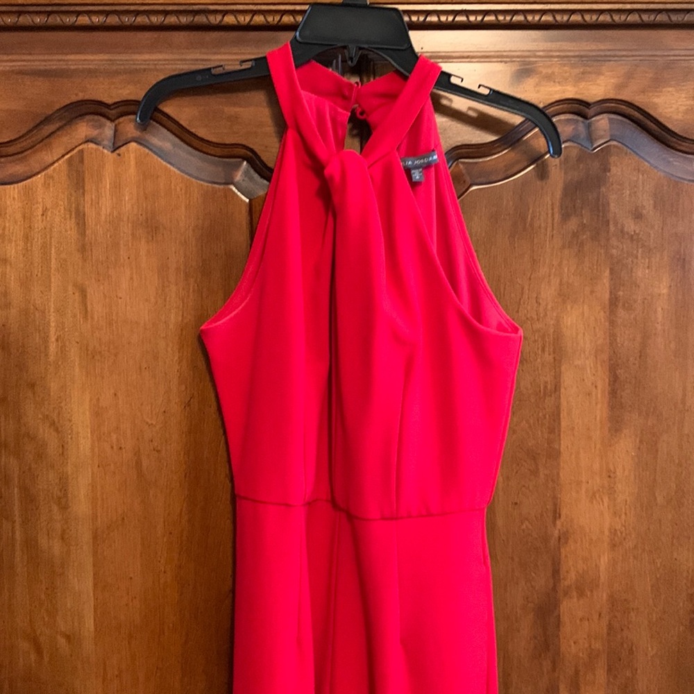 Red Julia Jordan jumpsuit- Size 6. Like new condition. Worn once.